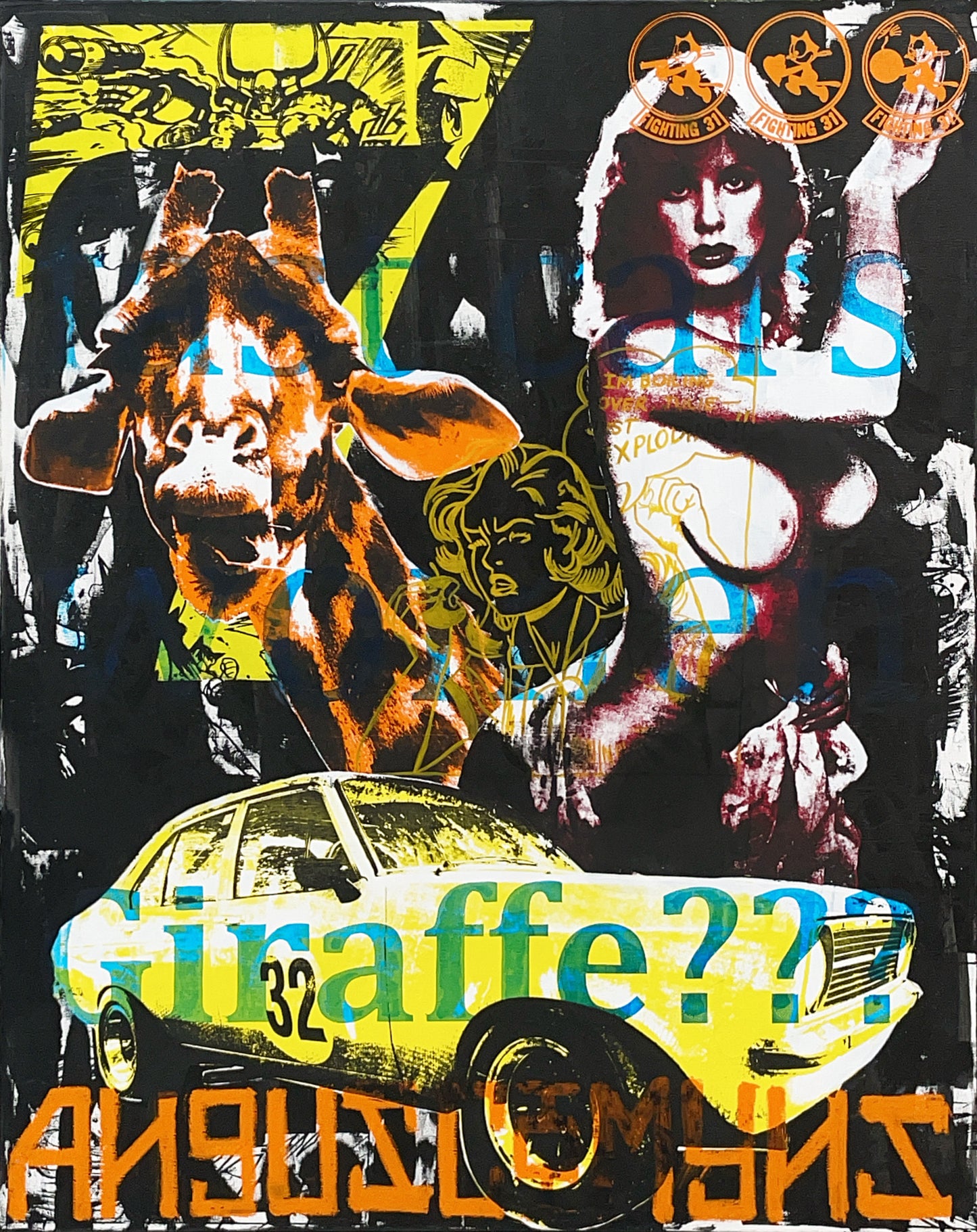 FAST CARS WOMEN GIRAFFE???